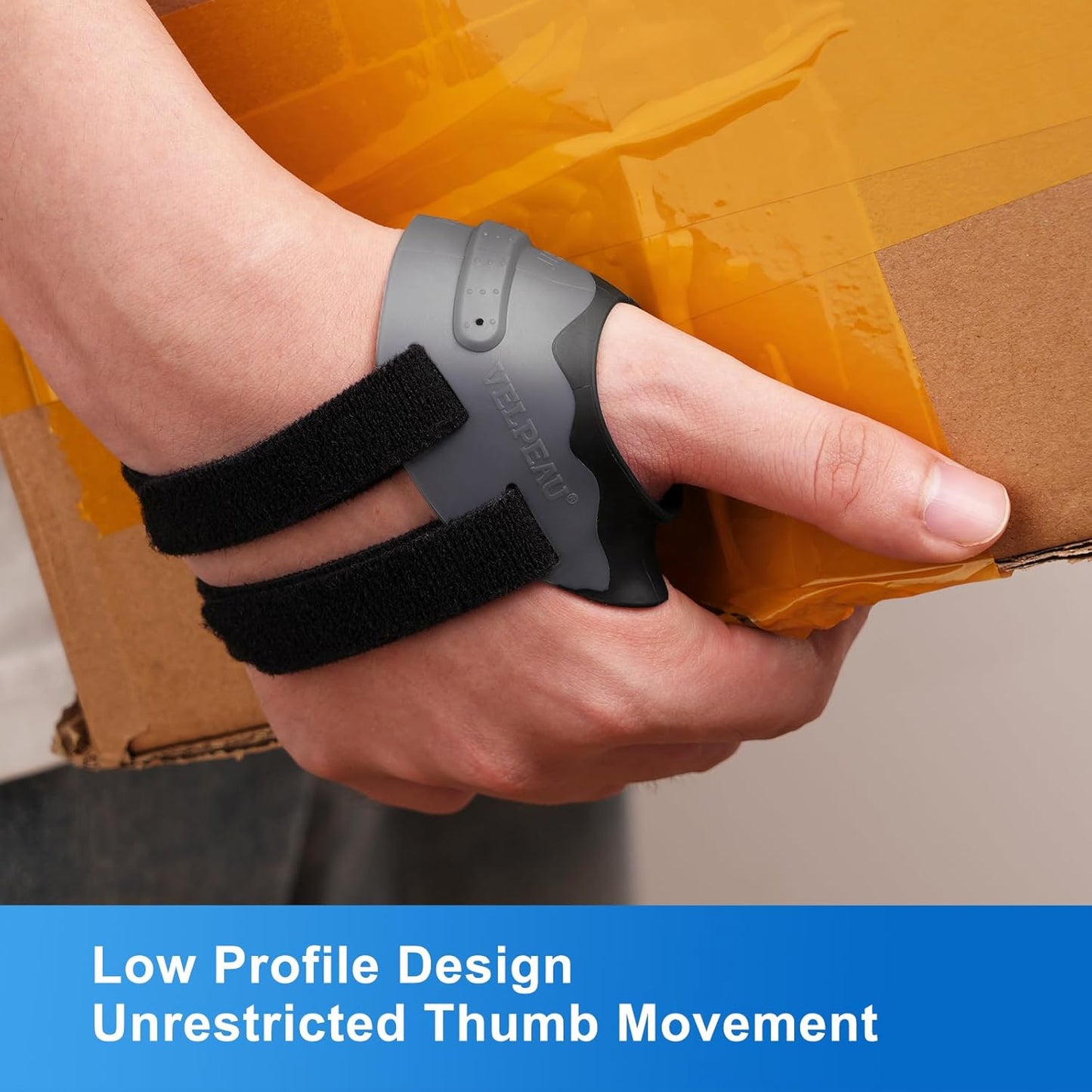 CMC Thumb Brace for Osteoarthritis - with Shape-memory Restriction Splint, CMC Joint Stabilizer, Basal Thumb Arthritis Pain Relief and Support for Women and Men